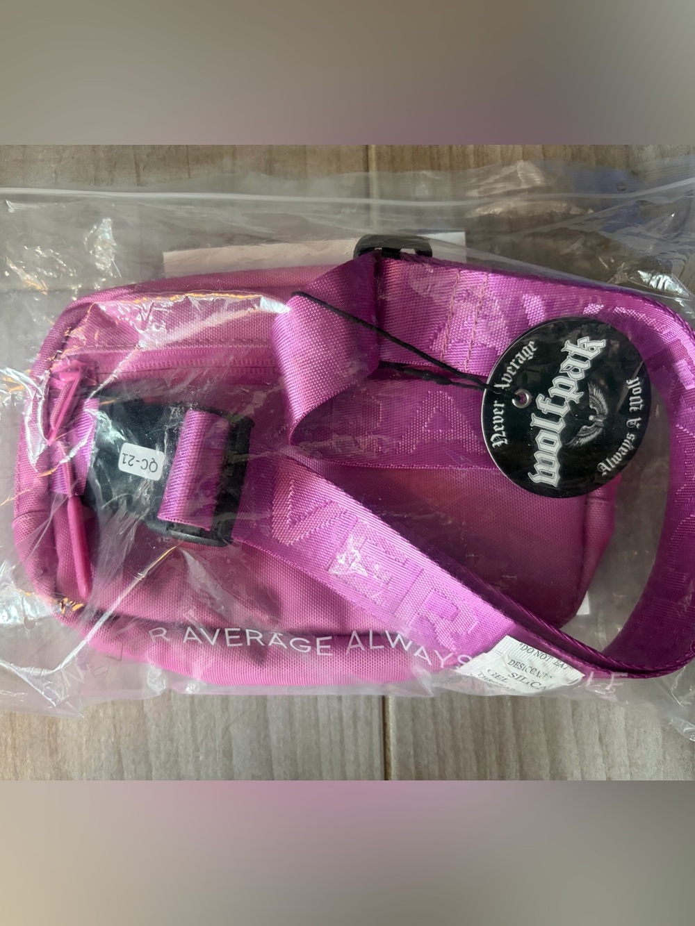 Wolfpak Pink Crossbody Bag - Berry Sherbet
